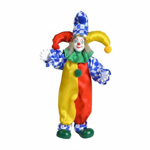 Porzellan clownpuppe - porzellan,