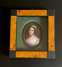 Miniatur-Bild-Porzellan ❤️ SCHÖNHEITENGALERIE KÖNIG LUDWIG I Helene Sedelmayer