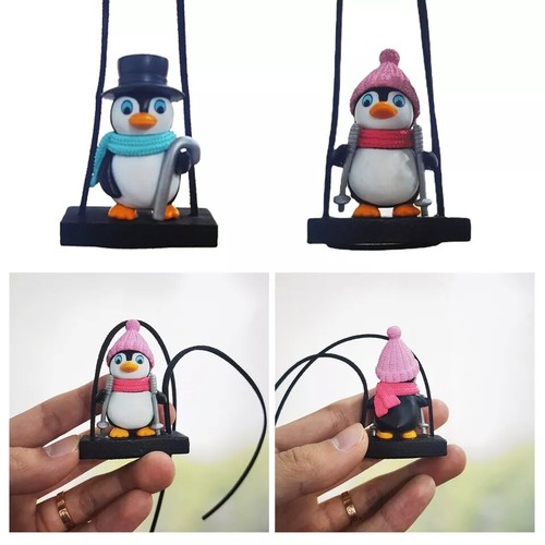 Kleiner pinguin schaukel auto - pinguin,