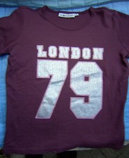 Tolles Shirt von MISS Petrolio, Gr. 164/170, weinrot, neu