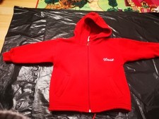 Rote Diddl Kapuzen Jacke
