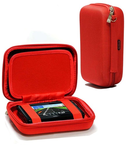 Navitech red case for mio - navitech,