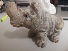 Nashorn Figur Deko