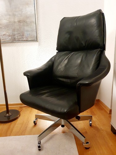 Stoll giroflex 1969 leder - stoll,