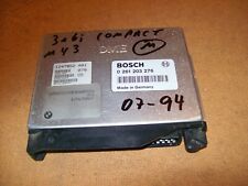 DME Steuergerät BMW 316i Compact Manuell E36  M43 07/94 0261203276 1247852 801E