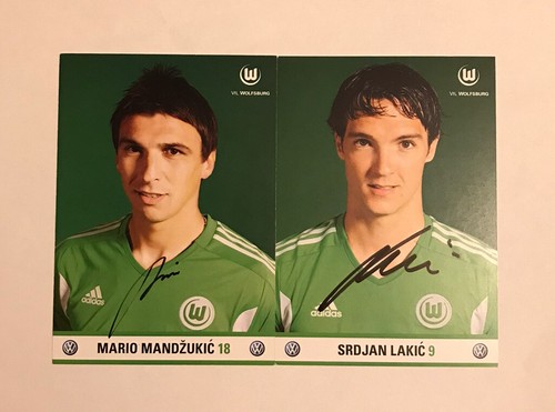 Autogrammkarten vfl - 2x,