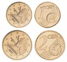 ANDORRA 1 + 2 CENT 2014
