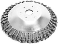 Tomicy - Grasschneider Schneidekopf mit Kegel geknotet Draht, 25 x 200 mm