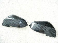 Carbon Spiegelkappen Spiegel Cover Mirror stick on passt für BMW 1er 2er 3er  M2