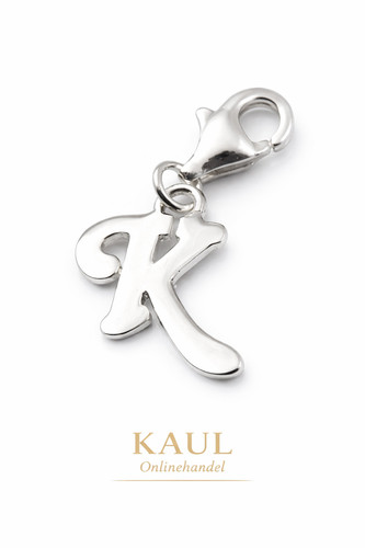 Buchstabe charm 925 silber - charm,