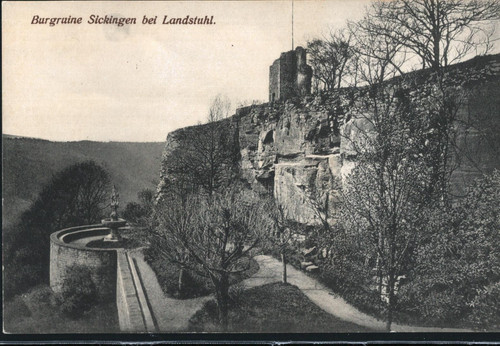 Burgruine sickingen - burgruine,