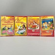 4 Maritim Hörspiel Kassetten Kinderserie Märchen Aschenputtel, Hänsel und Gretel