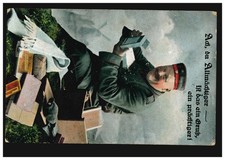 Humor-AK Ach, du Allmächtiger