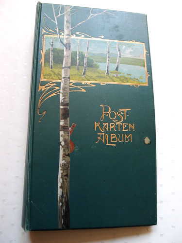 Großes postkartenalbum - großes,