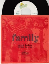 FAMILY *SWEET DESIREE/ DRINK TO YOU*  1973 PORTUGAL PROG ROCK