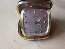 Antiker  Reisewecker Europa  7 Jewels