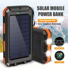 30000mAh Solar Power Bank