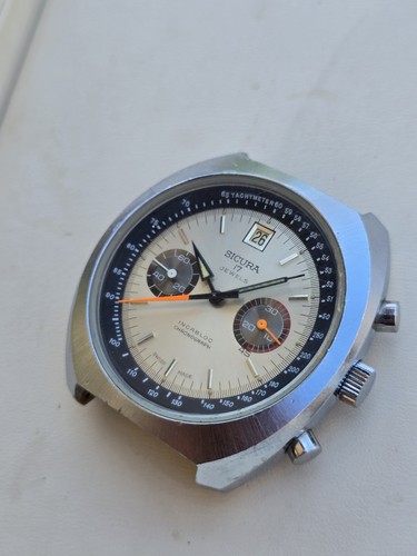 Vintage uhr chronograph sicura - uhr,