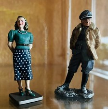 king & country 2 Figure Eva Braun, Sepp Dietrich. Ausverkauft Retired. SELTEN!