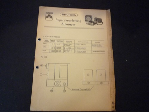 Original service manual - original,