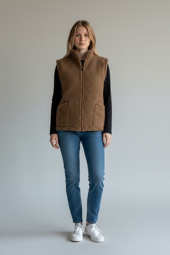 Wollweste merino schurwolle - merino,