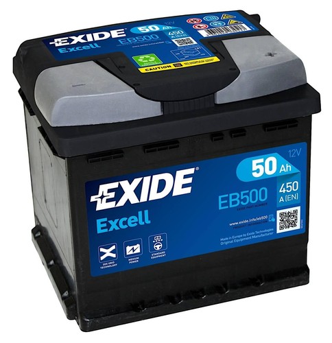 Autobatterie 12v 50ah exide - autobatterie,