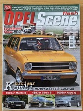 Opel Scene Flash Heft 02/2014 Corsa B D, Adam, GT, Kadett Caravan, Manta, C20XE