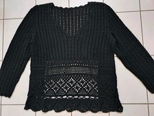 Netzpullover Häkelpulli