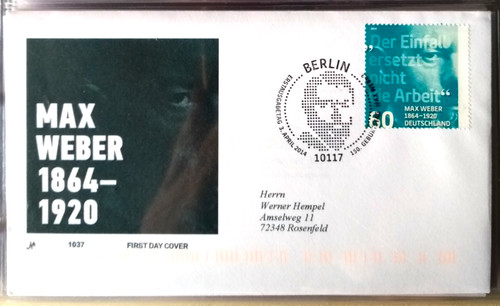 Brd 2014 fdc 150 - 150., gebutstag