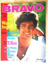 Bravo 3/1972 Komplett - T.Rex, Slade, Ricky Shayne, Wencke Myhre, Beatles  - TOP