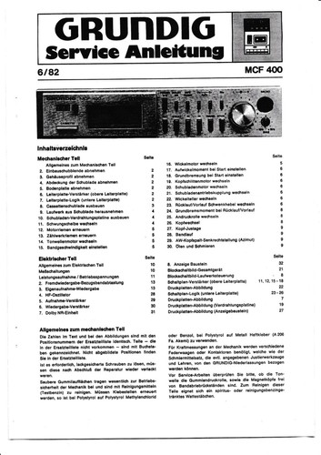Service manual anleitung für - service,