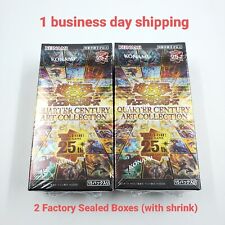 Yugioh Karte OCG Duel Monsters 25th QUARTER CENTURY ART COLLECTION 2 Box Japa...