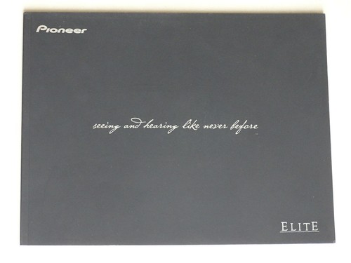 Pioneer elite fall 2008 - pioneer,