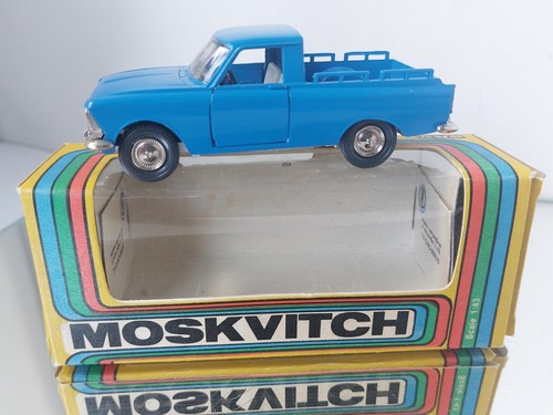 Moskvitch pick a19 - moskvitch, blau