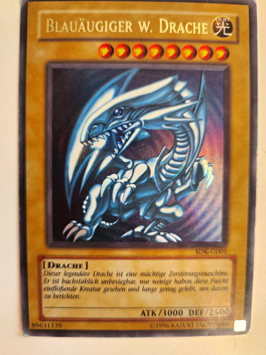 Konami blauäugiger - yu-gi-oh!,