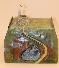 Tunnel Blech Märklin 2519 B mit Grotte Burg Sammlung Spur 0 Rarität