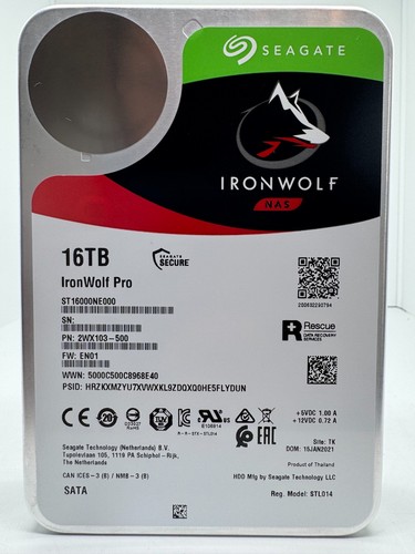 Seagate ironwolf pro - ironwolf, nas