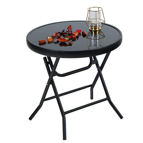 Klappbarer gartentisch glas - gartentisch,