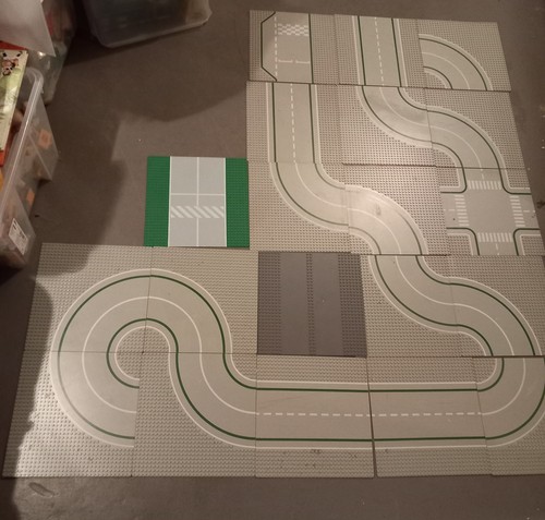 Lego road plates - 20,