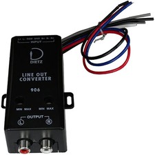 Dietz 906 Aktives High-Low Converter Interface Adapter 2-Kanal mit Remote