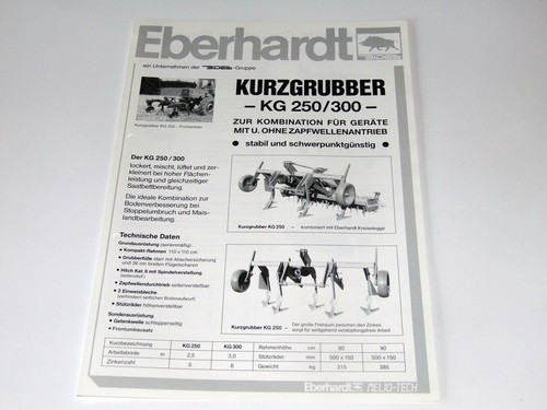 Eberhardt pflugfabrik prospekt - eberhardt,