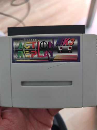 Action replay mk3 snes super - mk3,