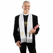 Herren Pfarrer Kostüm Set