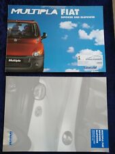 FIAT Multipla Bipower + Blupower Erdgas Prospekt 02.2001 + Preisliste