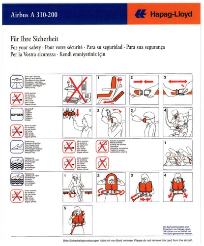 Safety card hapag lloyd - safety, /