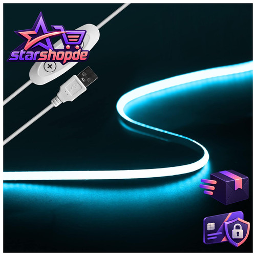 Led streifen eisblau - 2m,