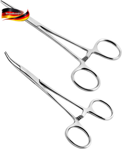 Piercingzange set 13cm - piercingzange,