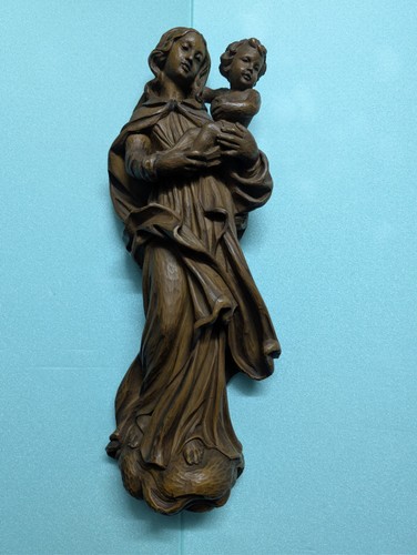 Madonna mit kind holzfigur - madonna,