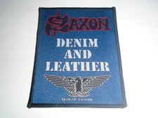 SAXON DENIM AND LEATHER WOVEN