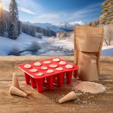 Silikon Backform. ORIGINAL ZimtZuckerHütchen. Für Feuerzangenbowle.